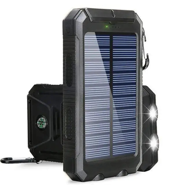 Solar Power Bank 80000mAh "Για λάτρες της φύσης,που δεν θέλουν να μένουν ποτέ χωρίς μπαταρία στις αγαπημένες τούς συσκευές