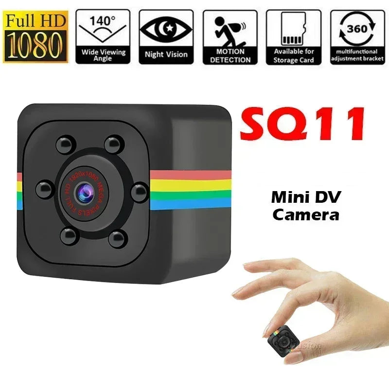 Small Wide Angle Camera Sensor Night Vision Camcorder Motion DVR Micro Camera Sport DV Video Small Camera Cam