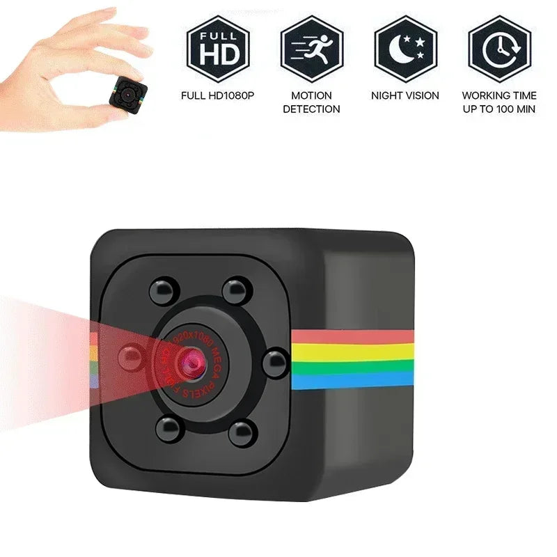 Small Wide Angle Camera Sensor Night Vision Camcorder Motion DVR Micro Camera Sport DV Video Small Camera Cam