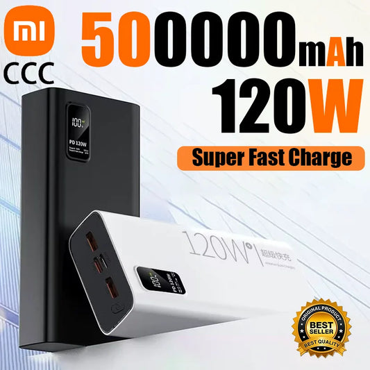 Xiaomi 120W Fast Charging 200000mAh CCC Certification High Capacity Power Bank Powerbank Portable External Battery For Iphone