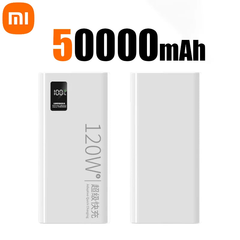 Xiaomi 120W Fast Charging 200000mAh CCC Certification High Capacity Power Bank Powerbank Portable External Battery For Iphone