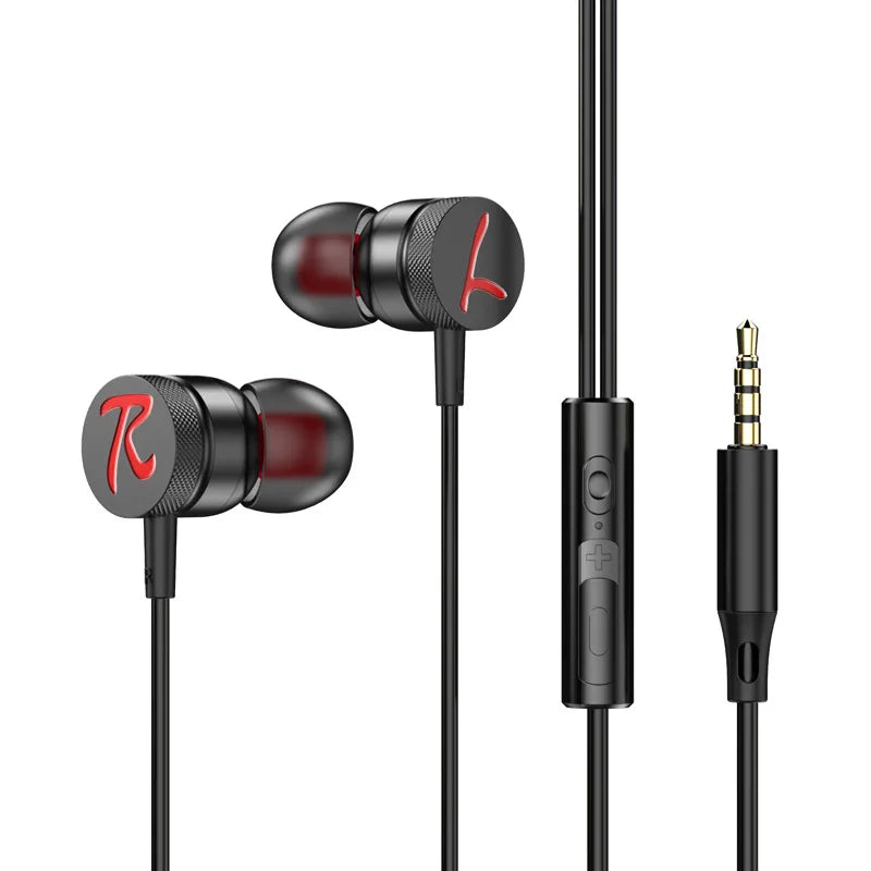 Headset Gamer Headphones Wired Earphone Gaming Earbuds With Mic For Pubg PS5 CSGO Casque Phone Tablet Laptop Universal Game