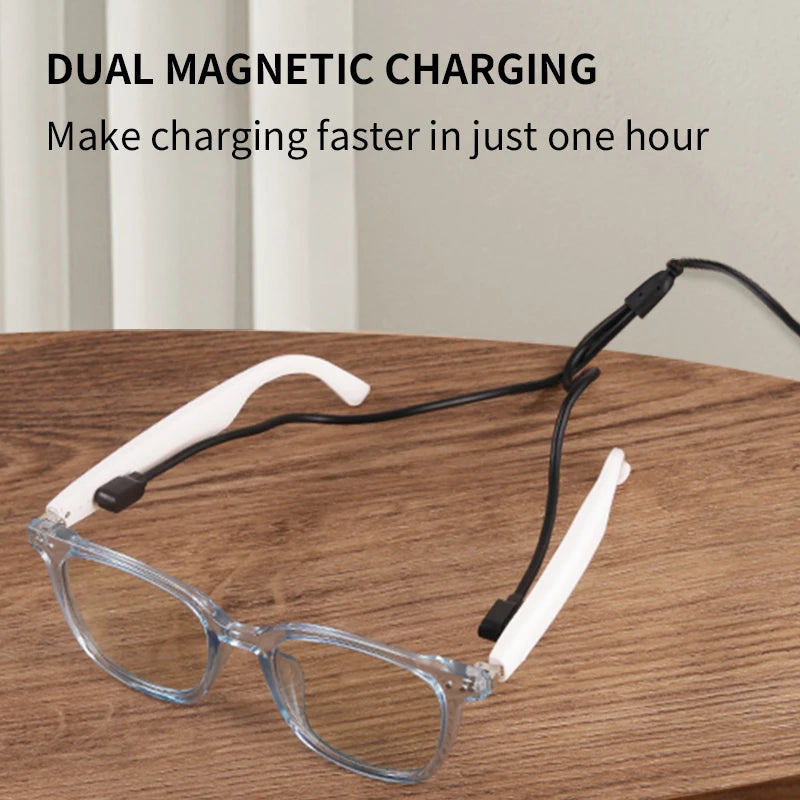 New Smart Glasses GS07 UV Protection Color Change Lenses Wireless Calls Earphones Bluetooth 5.4 Voice Assistant Sunglasses 2025