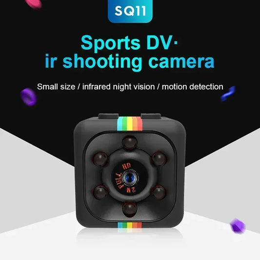 Small Wide Angle Camera Sensor Night Vision Camcorder Motion DVR Micro Camera Sport DV Video Small Camera Cam