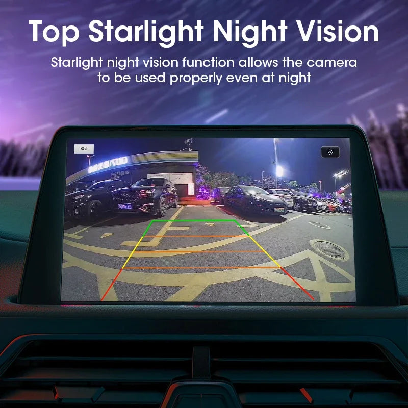 720P Camera AHD Switch CVBS Night Vision IP68 Waterproof 170° Degree Fisheye Golden Lens Full HD Vehicle Backup Rear View Camer